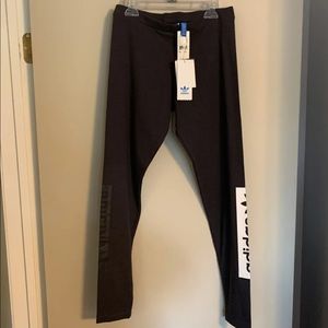 Dark Grey Adidas Original Leggings Size Small